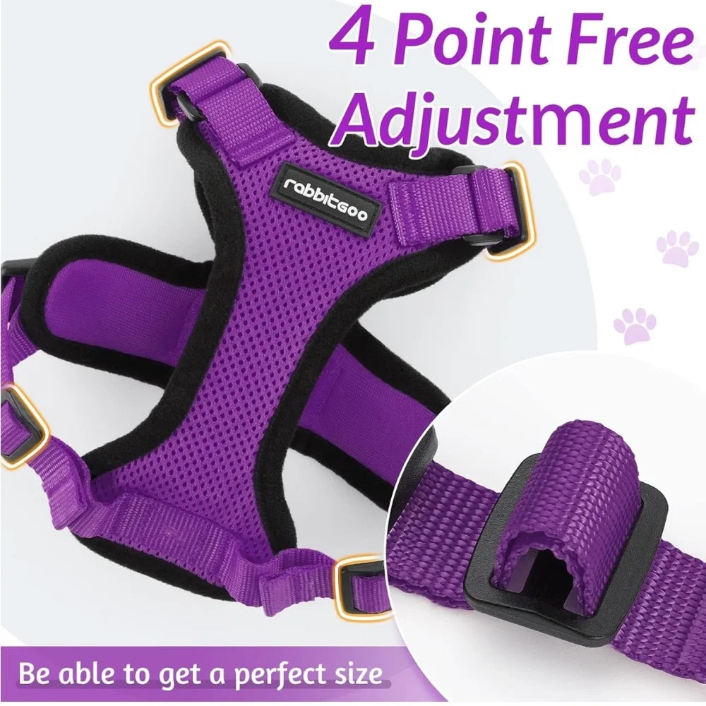 Rabbitgoo purple harness & leash, size XXS, New in Package.